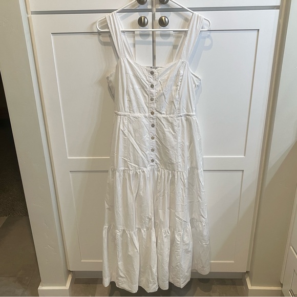 Madewell white cotton dress 6 - Picture 1 of 3